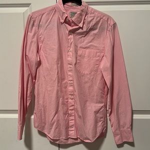 J Crew Mens Slim Stretch Secret Wash Shirt Organic Cotton Size SMALL